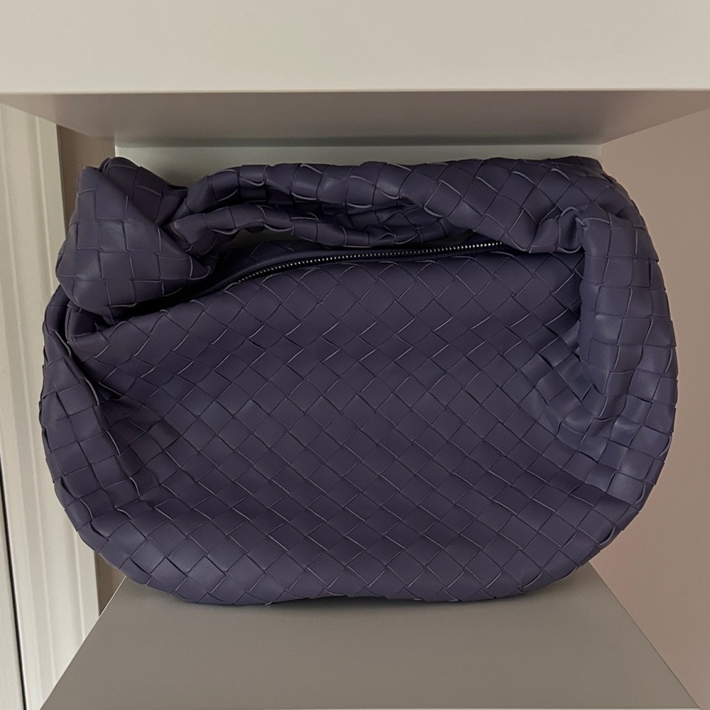 Purple Woven Women's Bag
